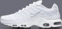 Nike Air Max Plus TN Heren Sneakers Schoenen Wit 604133-139 Doos zonder deksel - Thumbnail 2