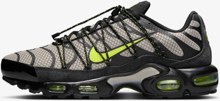 Nike Air Max Plus TN Utility Black Tan Volt Sneakers Heren Doos Zonder Deksel