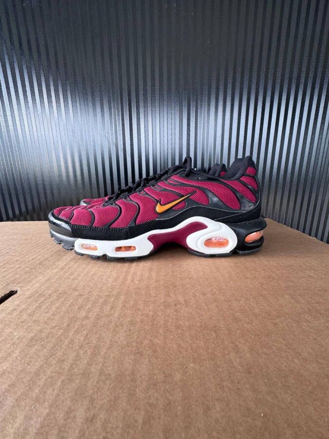 Nike Air Max Plus Unieke Sample! Unisex Sneaker Rood Zwart Oranje