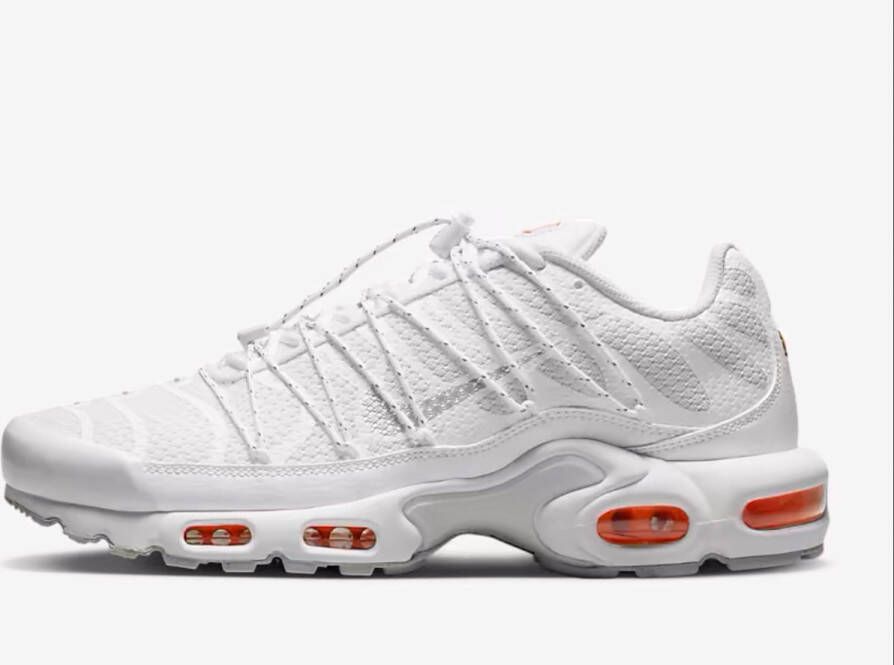 Nike Air Max Plus Utility White Pure Platinum Sneakers Heren
