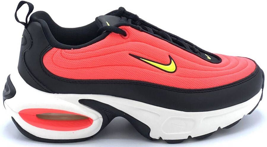 Nike Damesschoenen Air Max Portal Black Hot Punch Sail Volt- Dames Black Hot Punch Sail Volt