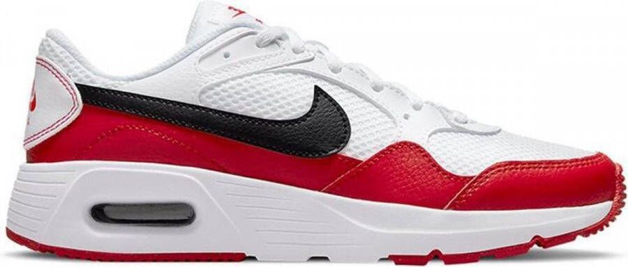 Nike air max sc sneakers wit rood kinderen