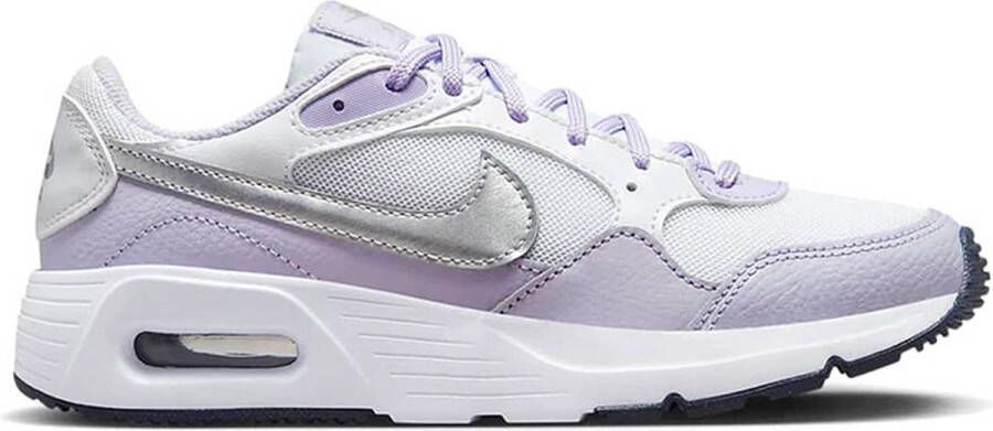 Nike air max sc sneakers wit paars kinderen