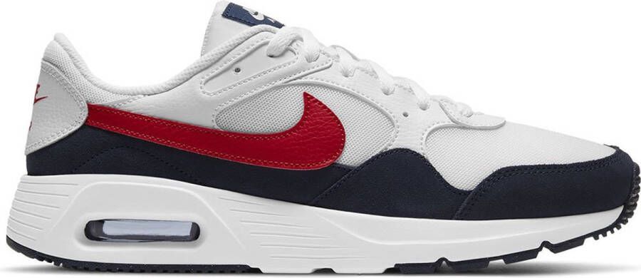 Nike Air Max SC Heren Sneakers Sport Vrije tijd Fitness Schoenen Wit CW4555 - Foto 3