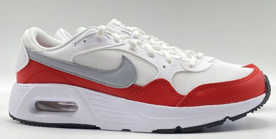 Nike Air Max SC (White Wolf Grey-University Red)