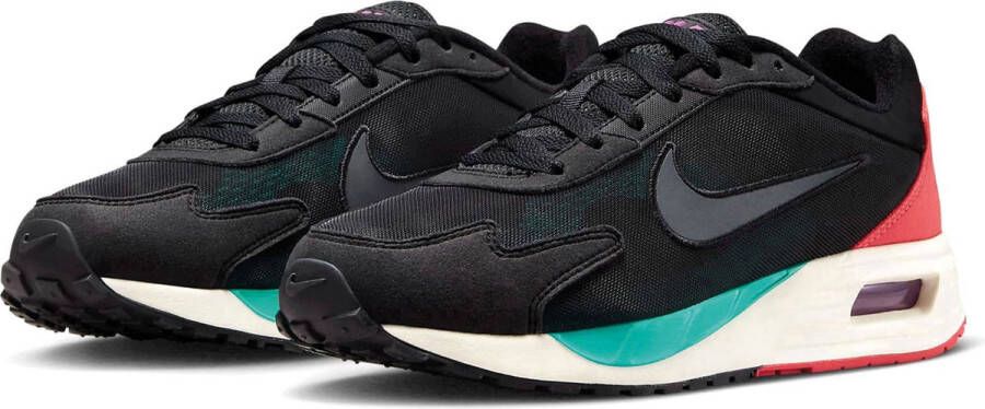 Nike air max solo sneakers zwart rood heren - Foto 3