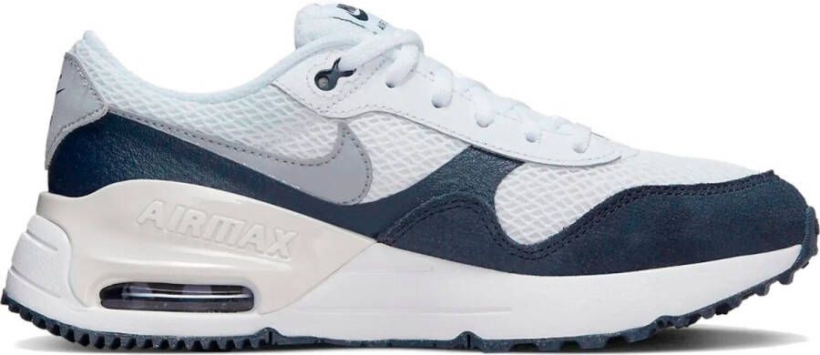 Nike Air Max Systm sneakers wit grijs donkerblauw