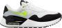 Nike Air Max System Sneakers Heren White Black Volt Pure Platinum - Thumbnail 5