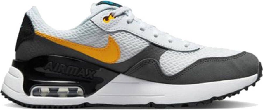 Nike air max systm sneakers wit oranje kinderen