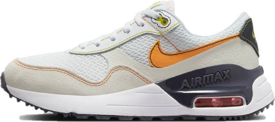 Nike Air Max Systm Sneakers Kids Wit Oranje