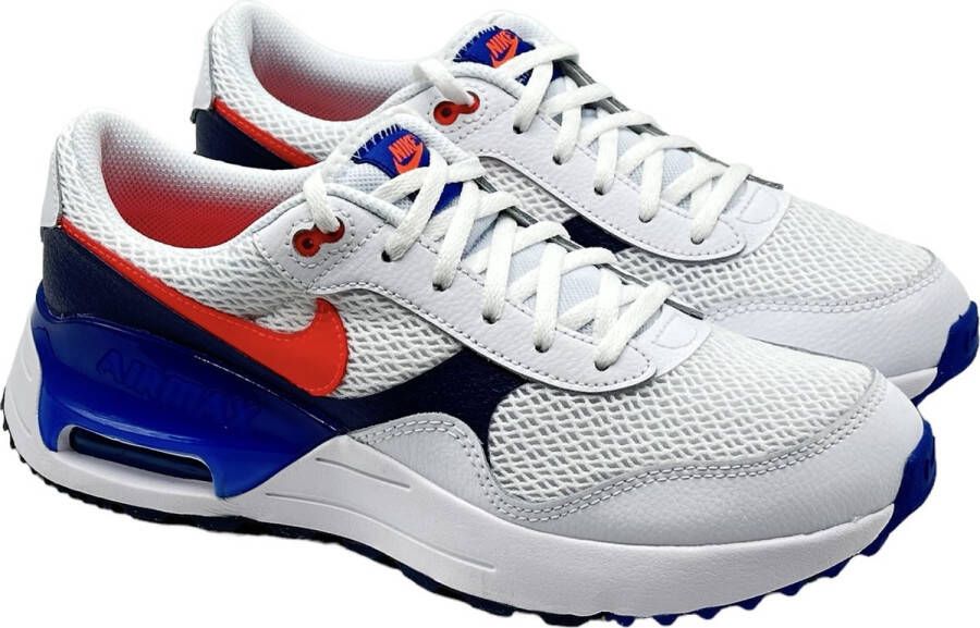 Nike Air Max SYSTM GS (White Royal Crimson)