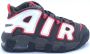 Nike Air More Uptempo Kinderschoenen Medium Ash Black Siren Red White - Thumbnail 1