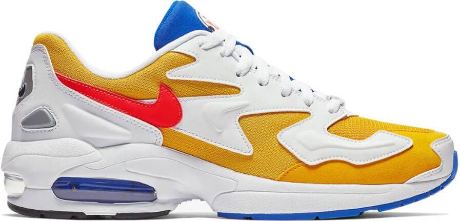 Nike Air Max2 Light Sneakers Heren Univ Gold Flash Crimson-Racer