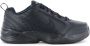 Nike Air Monarch IV (4E- Extra-Wide) Heren Sneakers Schoenen Zwart 416355 - Thumbnail 2