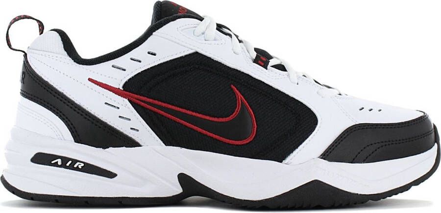 Nike Air Monarch IV Heren Sneakers Schoenen Wit-Zwart 415445