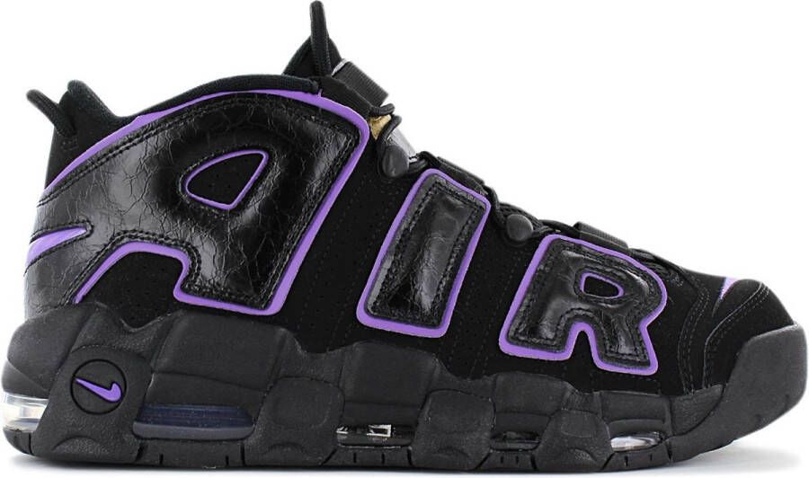 Nike Air More Uptempo '96 Black Action Grape Black Metallic Gold Schoenmaat 40 1 2 Sneakers DV1879 001 - Foto 1