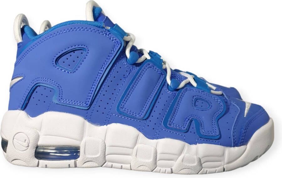 Nike Air More Uptempo Kinderschoenen Medium Blue Battle Blue White Kind