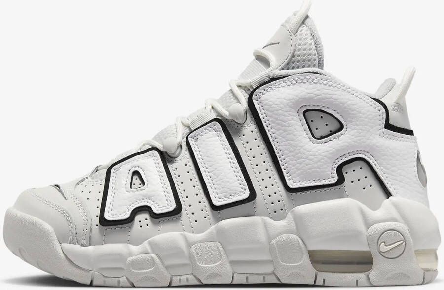 Nike AIR MORE UPTEMPO (GS) Sneakers Wit Doos zonder deksel