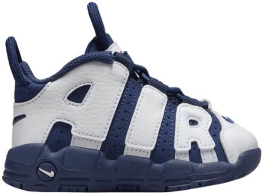 Nike Schoenen voor baby's peuters Air More Uptempo White Metallic Gold University Red Midnight Navy White Metallic Gold University Red Midnight Navy