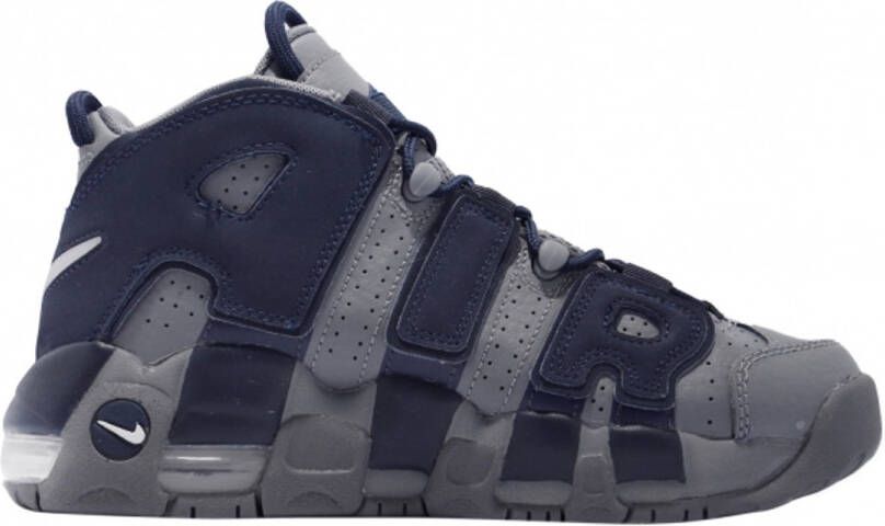 Nike Air More Uptempo Limited Edition Unisex Sneaker Grijs Blauw LET OP! Doos Zonder Deksel