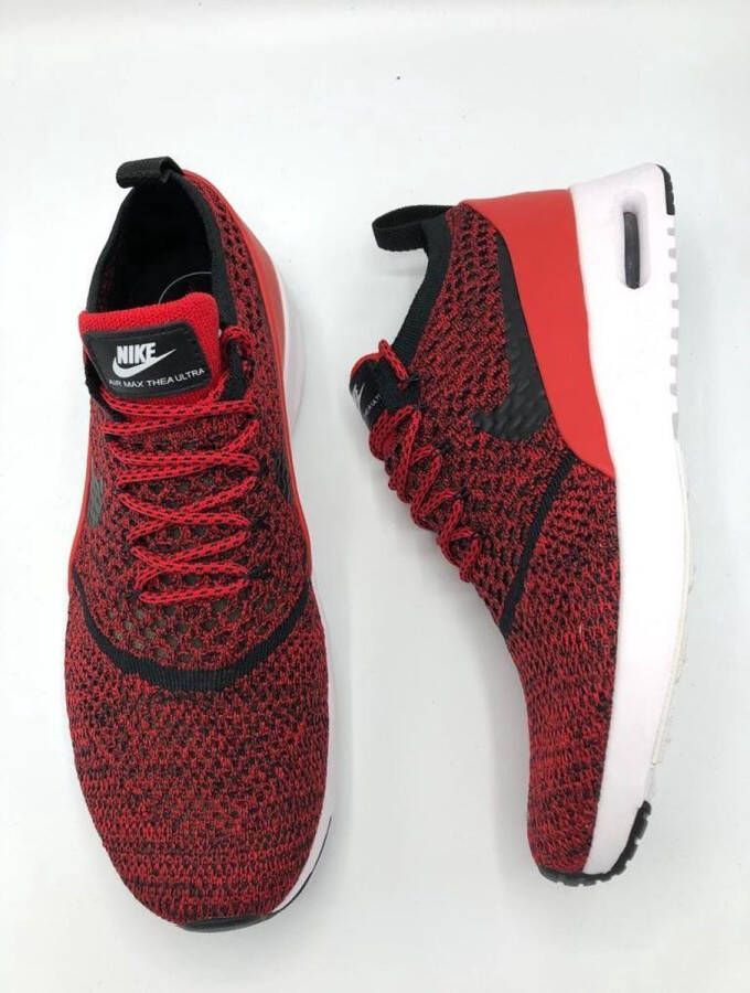 Nike Air Max Thea Ultra FK Sneakers Rood zwart
