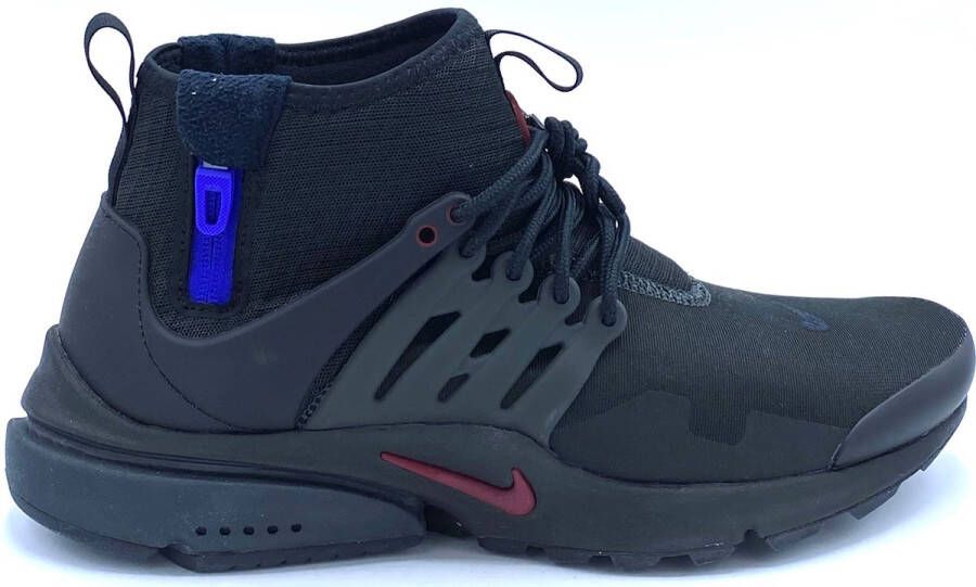 Nike Air Presto Mid Utility Herenschoenen Black Anthracite Racer Blue Team Red Heren