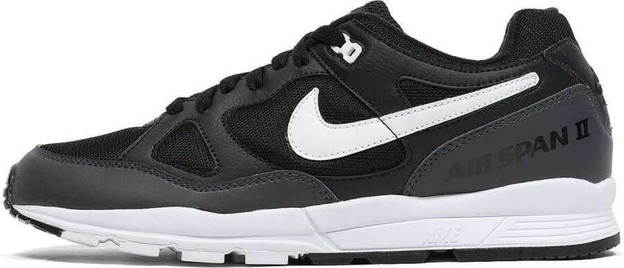 Nike Air Span 2 Sneakers Unisex Black White-Anthracite