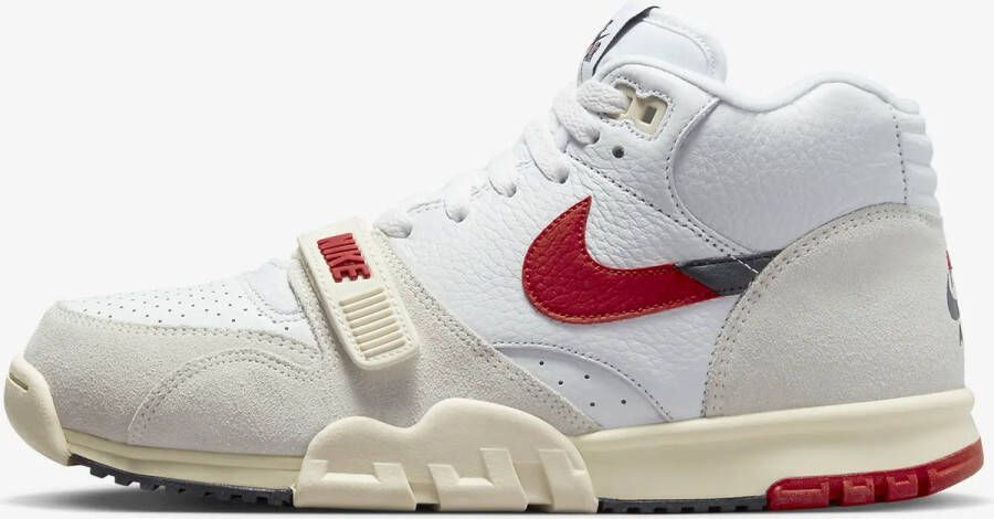 Nike Air Trainer 1 Sneakers Heren Wit Rood