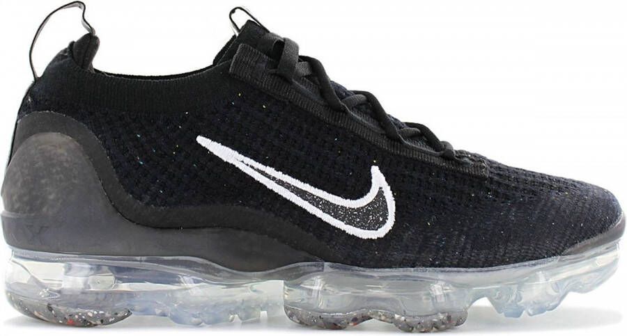 Nike Air VaporMax 2021 FK Flyknit Dames Sneakers Sport Casual Schoenen Zwart DC4112