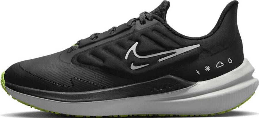 Nike Air Winflo 9 Shield Weerbestendige hardloopschoenen voor dames (straat) Zwart