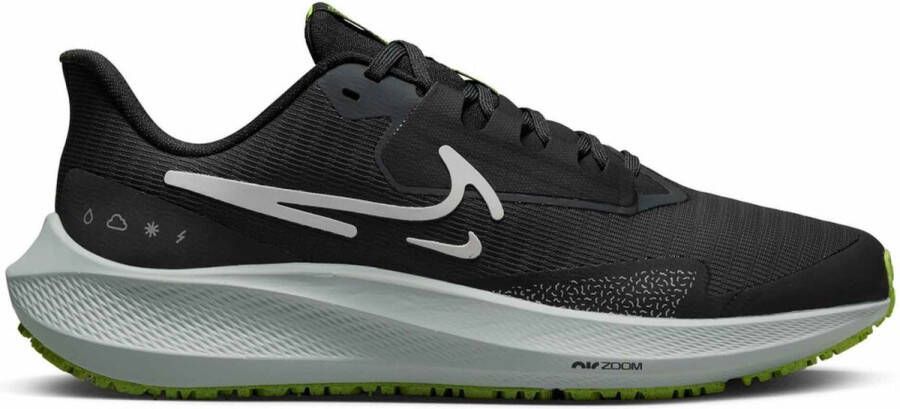 Nike Pegasus 39 Shield Weerbestendige hardloopschoenen voor dames (straat) Zwart