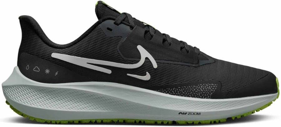Nike Pegasus 39 Shield Weerbestendige hardloopschoenen voor dames (straat) Zwart - Foto 1