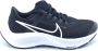 Nike Air Zoom Pegasus 38 Hardloopschoenen voor kleuters kids(straat) Zwart - Thumbnail 1