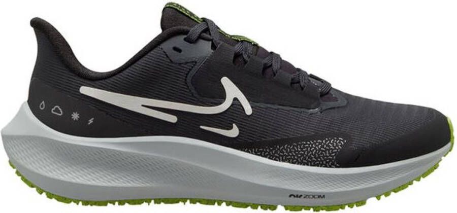 Nike Pegasus 39 Shield Weerbestendige hardloopschoenen voor heren (straat) Zwart