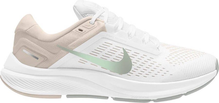 Nike Air Zoom Structure 24 Hardloopschoenen voor dames(straat) Wit