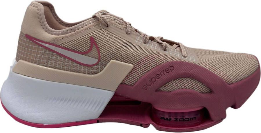 Nike Air Zoom Superrep 3 Sneakers Dames Roze Wit