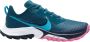 Nike Air Zoom Terra Kiger 7 Trailrunningschoenen Dames Dark Teal Green Turquoise Blue - Thumbnail 1