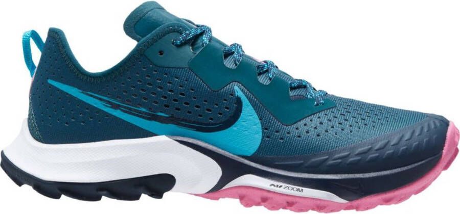 Nike Air Zoom Terra Kiger 7 Trailrunningschoenen Dames Dark Teal Green Turquoise Blue