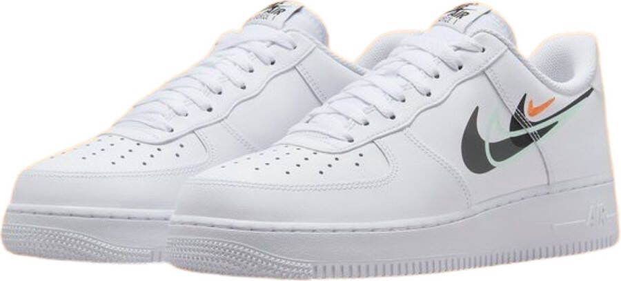 Nike Air Force 1 '07 Low Multi Swoosh White Black FN7807-100