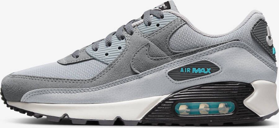 Nike Air Max 90 'Wolf Grey Chlorine Blue Heren Sneakers DM0029 - Foto 3