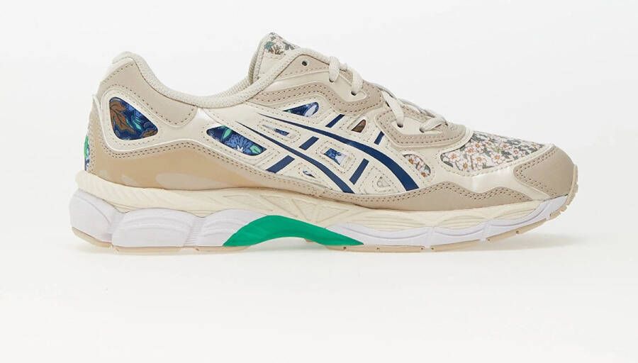 ASICS Gel-NYC 'Winter Garden' 1202A441-250 beige multicolor blauw groen zomerschoenen lage sneakers damesschoenen
