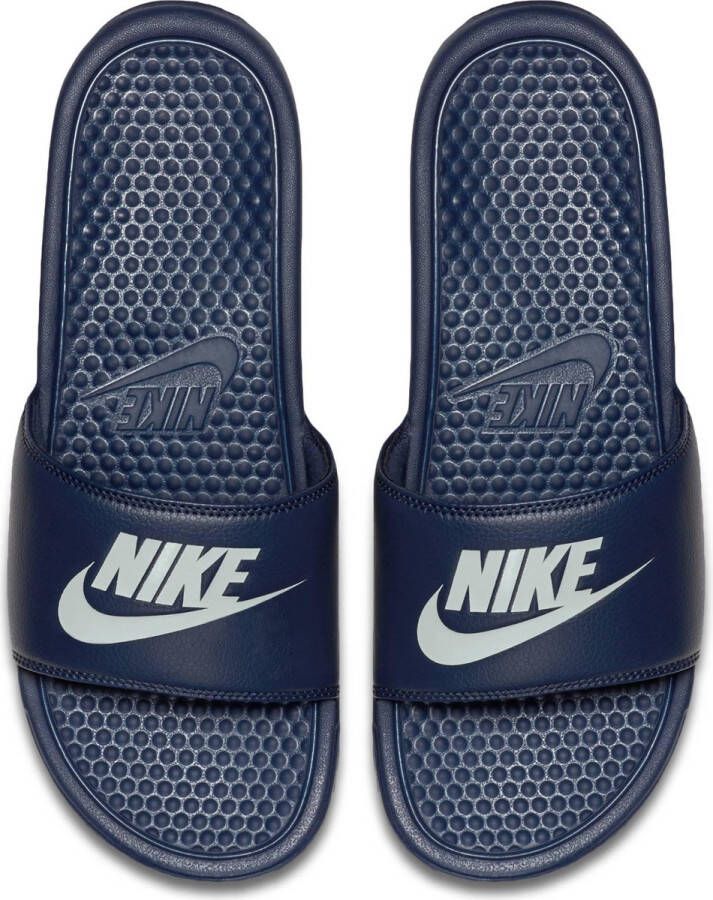 Nike Benassi ""Just Do It."" Sandal Slippers Unisex Navy