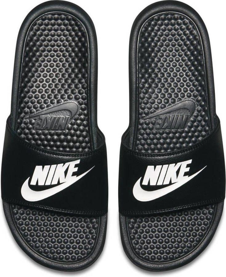 NIKE Benassi just do it slippers zwart
