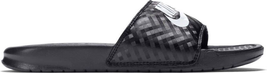 Nike Benassi Dames Slippers en Sandalen Zwart Maat: 39 Mesh Synthetisch Foot Locker