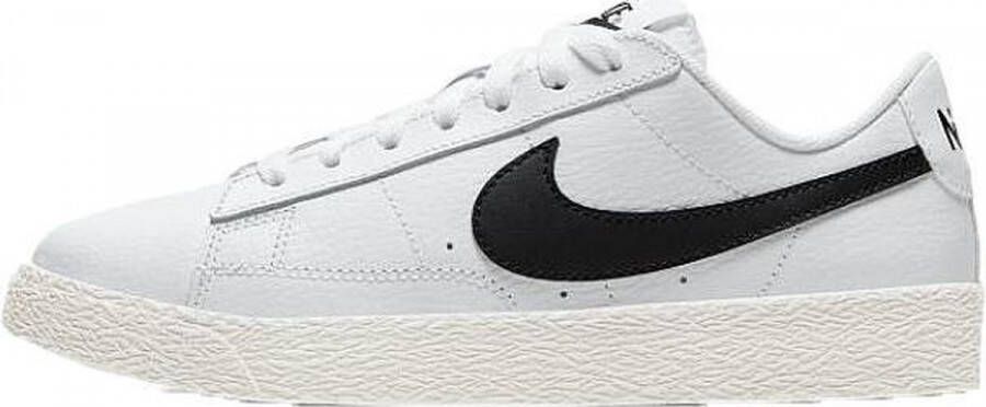 Nike Blazer Low (GS) leren sneakers wit zwart
