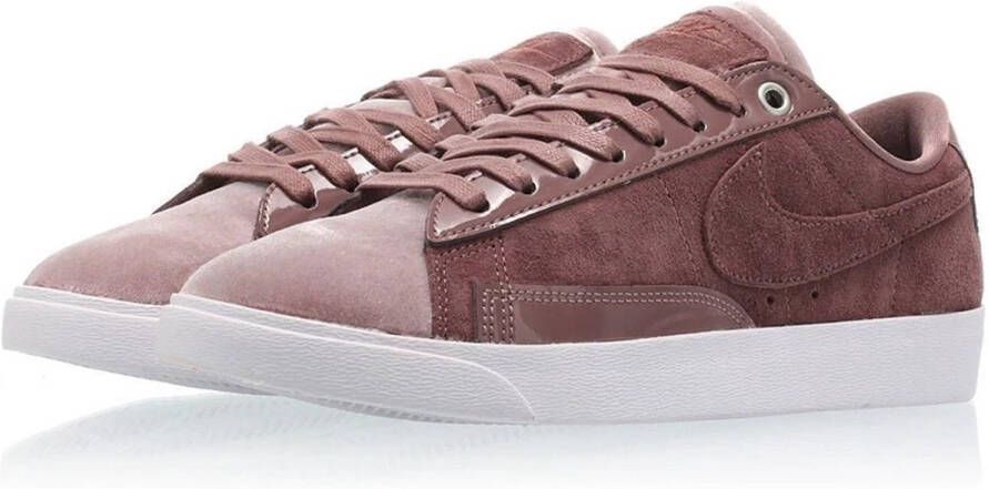 Nike Blazer Low LX Damesschoen Suede Donker Paars LET OP! Doos Zonder Deksel
