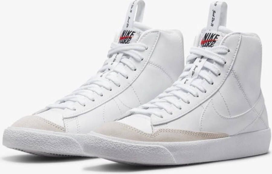 Nike Blazer Mid '77 Sed (gs) Basketball Schoenen white white white black maat: 35.5 beschikbare maaten:36.5 38.5 35.5