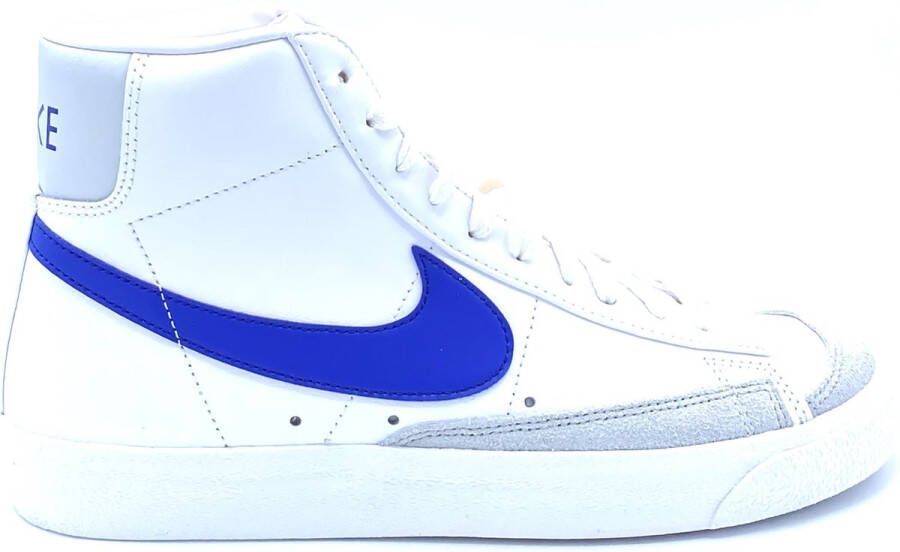 Nike Blazer Mid '77- White Racer Blue Sneakers Heren