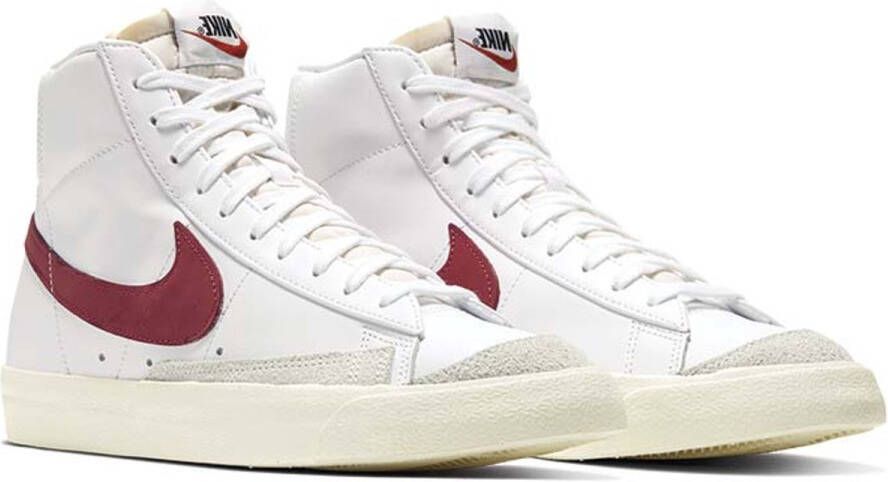 Nike Blazer Mid '77 Vintage Wit Roze Sneaker Doos zonder deksel