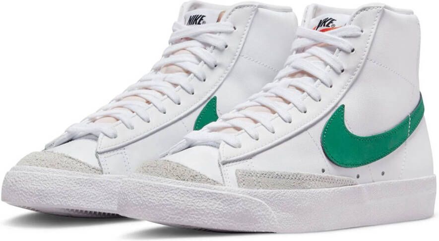 Nike Blazer Mid '77 Vintage White White Peach Malachite- White White Peach Malachite
